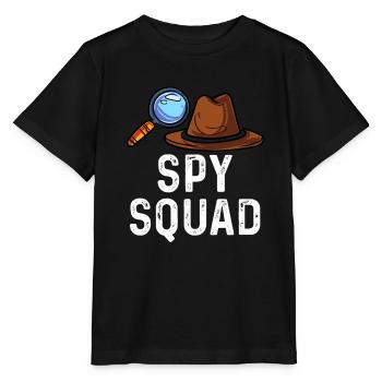 spy squad Design for a fan of spionage - Stanley/Stella MINI CREATOR Kids’ T-Shirt - black - Front - Mikhail (115cm)