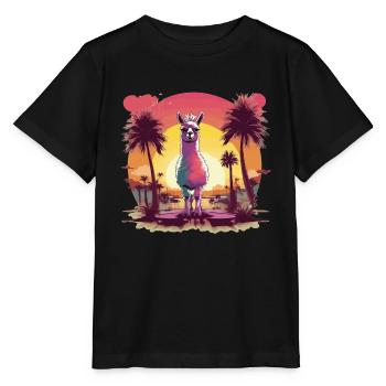 alpaga - T-shirt bio MINI CREATOR Stanley/Stella Enfant - noir - Devant - Mikhail (115cm)
