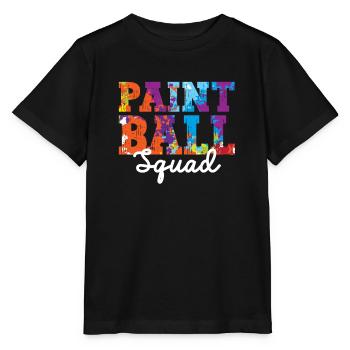 Paintball Squad Amateurs de paintball Paintballers - T-shirt bio MINI CREATOR Stanley/Stella Enfant - noir - Devant - Mikhail (115cm)