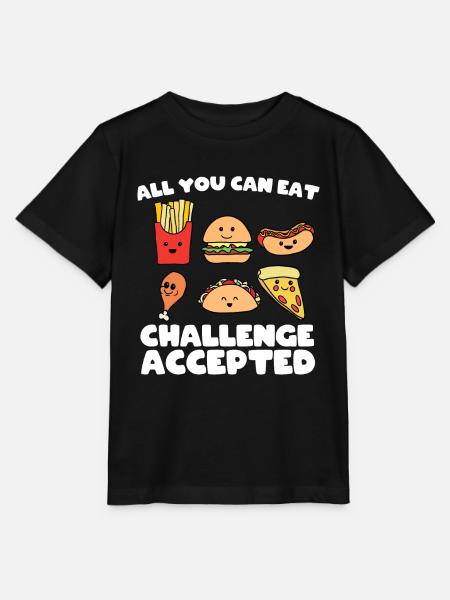 Fast Food Wettessen - Stanley/Stella Kinder T-Shirt MINI CREATOR - Schwarz