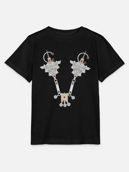 AMAZIGH MAROKKO BERBER - Stanley/Stella Kinder T-Shirt MINI CREATOR  - Schwarz
