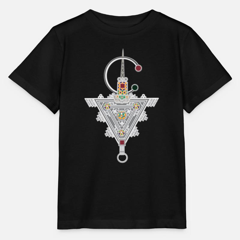 BIJOU AMAZIGH MAROKKO RIF - Stanley/Stella Kinder T-Shirt MINI CREATOR - Schwarz