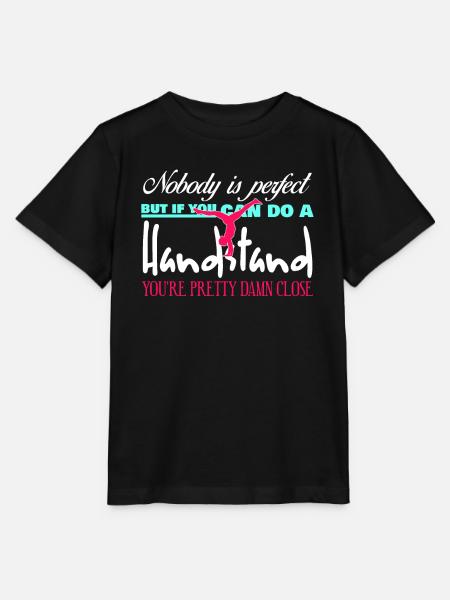 Handstand - Stanley/Stella Kinder T-Shirt MINI CREATOR  - Schwarz