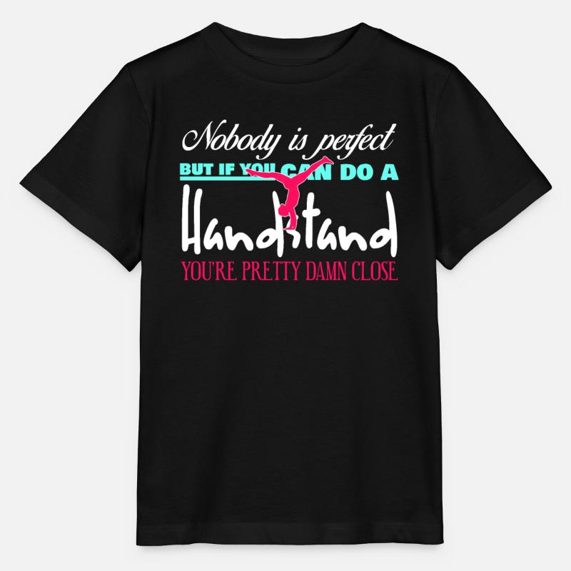 Handstand - Stanley/Stella Kinder T-Shirt MINI CREATOR  - Schwarz
