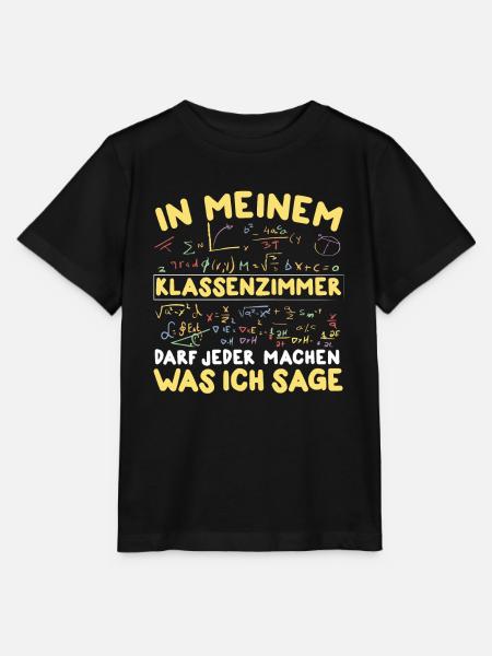 Lehrer Lehrerin Schule Klassenzimmer - Stanley/Stella Kinder T-Shirt MINI CREATOR - Schwarz