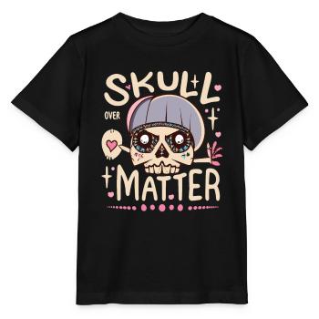 Skull Skull Skulls Skull Saying - Stanley/Stella MINI CREATOR Kids’ T-Shirt - black - Front - Mikhail (115cm)