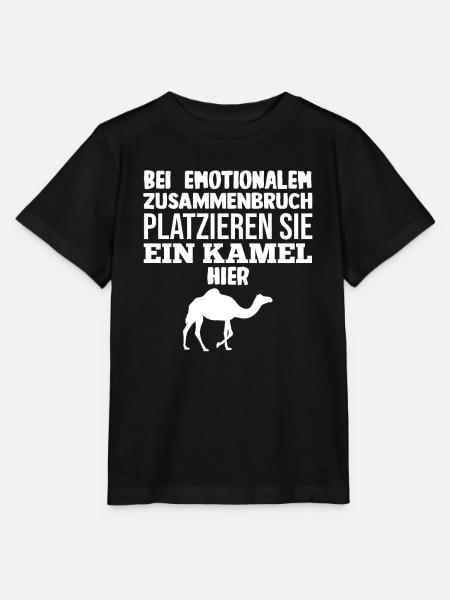 Kamel - Stanley/Stella Kinder T-Shirt MINI CREATOR - Schwarz