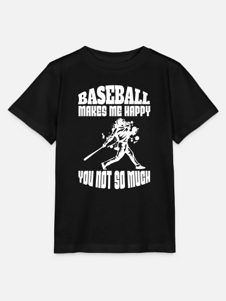 Baseballer Baseball Baseballteam Baseballspieler - Stanley/Stella Kinder T-Shirt MINI CREATOR - Schwarz