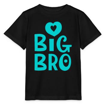 BIG BRO - Stanley/Stella MINI CREATOR Kids’ T-Shirt - black - Front - Mikhail (115cm)