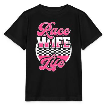 course femme course citations voiture pilote - T-shirt bio MINI CREATOR Stanley/Stella Enfant - noir - Devant - Mikhail (115cm)
