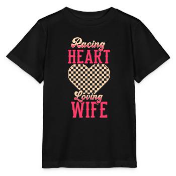 course femme course citations voiture pilote - T-shirt bio MINI CREATOR Stanley/Stella Enfant - noir - Devant - Mikhail (115cm)