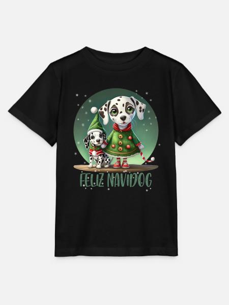 Dalmatinische Elfe - Stanley/Stella Kinder T-Shirt MINI CREATOR  - Schwarz