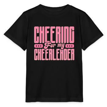 Cheer Mom Cheerleading Cheerleading Mom - Stanley/Stella MINI CREATOR Kids’ T-Shirt - black - Front - Mikhail (115cm)