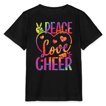 Cheerleadermädchen Cheerleading Jubel Jugend - Stanley/Stella Kinder T-Shirt MINI CREATOR  - Schwarz - Vorne - Mikhail (115cm)