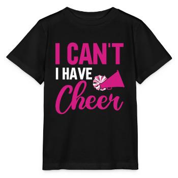 Cheerleadermädchen Cheerleading Jubel Jugend - Stanley/Stella Kinder T-Shirt MINI CREATOR  - Schwarz - Vorne - Mikhail (115cm)