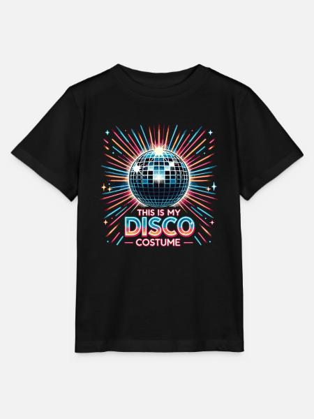 This Is My Disco Costume - Stanley/Stella Kinder T-Shirt MINI CREATOR  - Schwarz