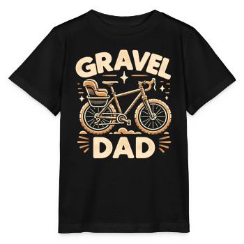 Gravel Dad - Stanley/Stella MINI CREATOR Kids’ T-Shirt - black - Front - Mikhail (115cm)