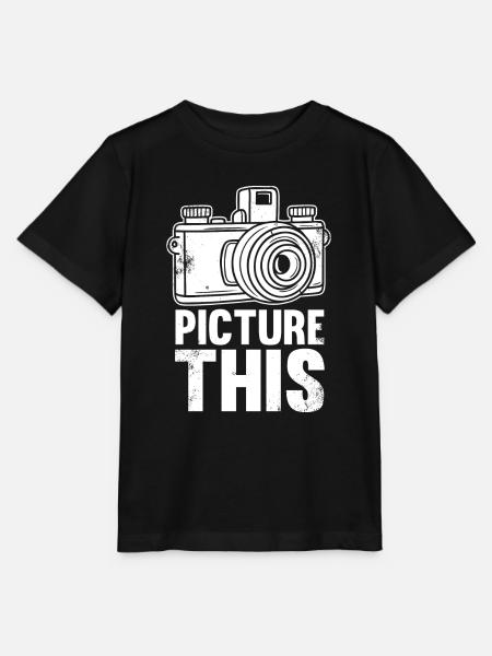 Fotografie -Fotoshooting Für Fotokamera. - Stanley/Stella Kinder T-Shirt MINI CREATOR - Schwarz