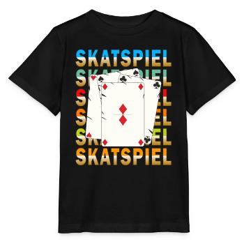 JEU DE SKATS - T-shirt bio MINI CREATOR Stanley/Stella Enfant - noir - Devant - Mikhail (115cm)