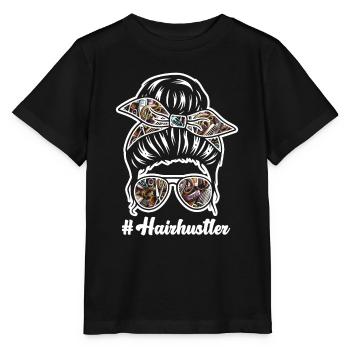 Hairstylist Hair Salon Kosmetologie - Stanley/Stella Kinder T-Shirt MINI CREATOR  - Schwarz - Vorne - Mikhail (115cm)
