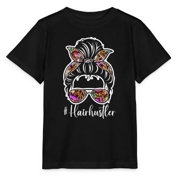 Hairstylist Hair Salon Kosmetologie - Stanley/Stella Kinder T-Shirt MINI CREATOR  - Schwarz - Vorne - Mikhail (115cm)