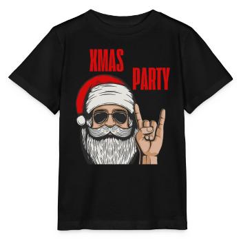 Coole Weihnachtsfeier | XMAS - Stanley/Stella Kinder T-Shirt MINI CREATOR  - Schwarz - Vorne - Mikhail (115cm)