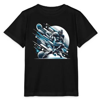 American Football Football Football Helm Football - Stanley/Stella Kinder T-Shirt MINI CREATOR  - Schwarz - Vorne - Mikhail (115cm)