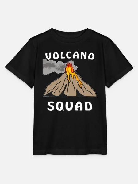 VOLCANO SQUAD - Stanley/Stella Kinder T-Shirt MINI CREATOR - Schwarz