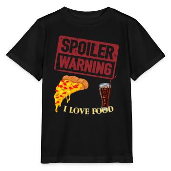 Alerte spoiler - T-shirt bio MINI CREATOR Stanley/Stella Enfant - noir - Devant - Mikhail (115cm)