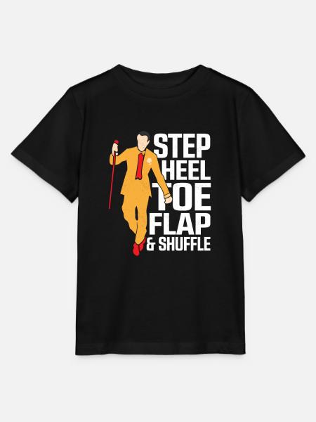 Step, Heel, Toe, Flap & Shuffle Tap Dance Tap Danc - Stanley/Stella Kinder T-Shirt MINI CREATOR  - Schwarz