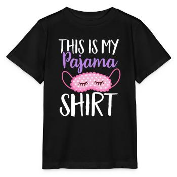 Soirée pyjama pyjama soirée pyjama - T-shirt bio MINI CREATOR Stanley/Stella Enfant - noir - Devant - Mikhail (115cm)