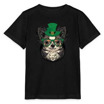 Propriétaire d’un chien mexicain chihuahua irlandais - T-shirt bio MINI CREATOR Stanley/Stella Enfant - noir - Devant - Mikhail (115cm)