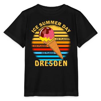 ICE SUMMER DAY DRESDEN - Stanley/Stella Kinder T-Shirt MINI CREATOR  - Schwarz - Vorne - Mikhail (115cm)