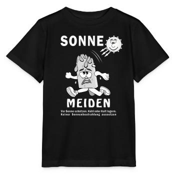 SONNE MEIDEN - Stanley/Stella Kinder T-Shirt MINI CREATOR  - Schwarz - Vorne - Mikhail (115cm)
