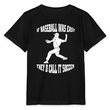 Baseball Baseball Team Baseball Player Baseball Player - Stanley/Stella MINI CREATOR Kids’ T-Shirt - black - Front - Mikhail (115cm)