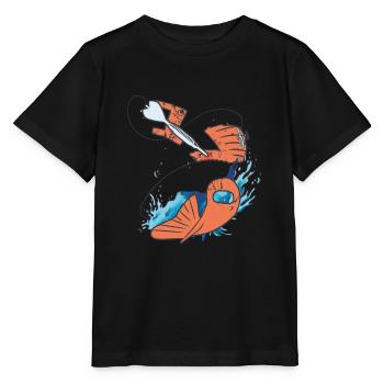 Darts High Finish 170 Big Fish - Stanley/Stella MINI CREATOR Kids’ T-Shirt - black - Front - Mikhail (115cm)