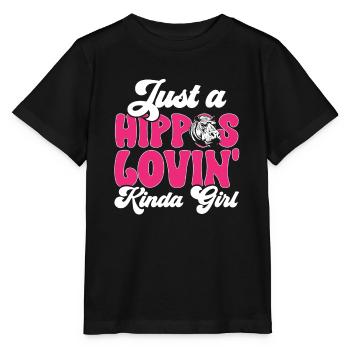 Hippopotame Hippopotame - T-shirt bio MINI CREATOR Stanley/Stella Enfant - noir - Devant - Mikhail (115cm)