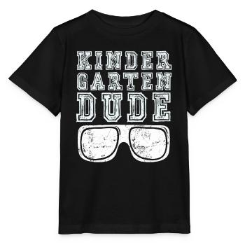 Kindergarten Dude Funny Pre School Bff Best Friend - Stanley/Stella MINI CREATOR Kids’ T-Shirt - black - Front - Mikhail (115cm)