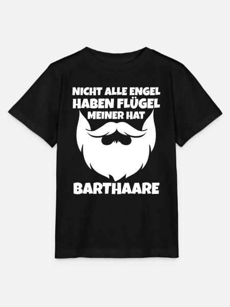 Bärtig Bartträger Schnurrbart Bart - Stanley/Stella Kinder T-Shirt MINI CREATOR  - Schwarz