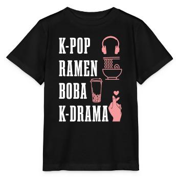 K-Pop Fan Geschenk Koreanische Popmusik - Stanley/Stella Kinder T-Shirt MINI CREATOR  - Schwarz - Vorne - Mikhail (115cm)