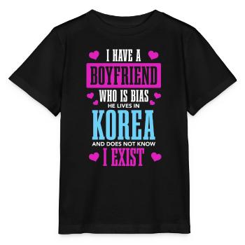 K-Pop-Fan Geschenk Koreanische Popmusik - Stanley/Stella Kinder T-Shirt MINI CREATOR  - Schwarz - Vorne - Mikhail (115cm)
