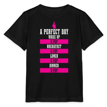 K-Pop Fan Geschenk Koreanische Popmusik - Stanley/Stella Kinder T-Shirt MINI CREATOR  - Schwarz - Vorne - Mikhail (115cm)