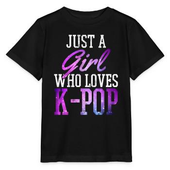 K-Pop-Fan Geschenk Koreanische Popmusik - Stanley/Stella Kinder T-Shirt MINI CREATOR  - Schwarz - Vorne - Mikhail (115cm)