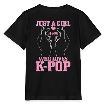 K-Pop-Fan Geschenk Koreanische Popmusik - Stanley/Stella Kinder T-Shirt MINI CREATOR  - Schwarz - Vorne - Mikhail (115cm)