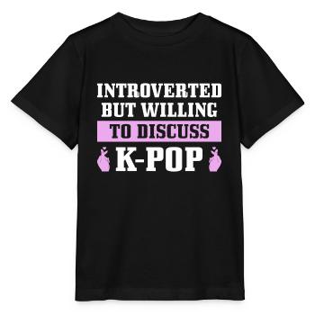 K-Pop-Fan Geschenk Koreanische Popmusik - Stanley/Stella Kinder T-Shirt MINI CREATOR  - Schwarz - Vorne - Mikhail (115cm)