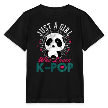 K-Pop Fan Geschenk Koreanische Popmusik - Stanley/Stella Kinder T-Shirt MINI CREATOR  - Schwarz - Vorne - Mikhail (115cm)