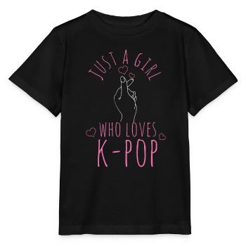 K-Pop-Fan Geschenk Koreanische Popmusik - Stanley/Stella Kinder T-Shirt MINI CREATOR  - Schwarz - Vorne - Mikhail (115cm)