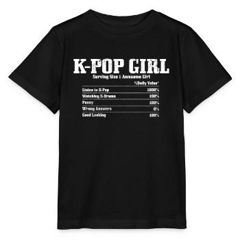 K-Pop-Fan Geschenk Koreanische Popmusik - Stanley/Stella Kinder T-Shirt MINI CREATOR  - Schwarz - Vorne - Mikhail (115cm)