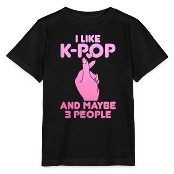 K-Pop-Fan Geschenk Koreanische Popmusik - Stanley/Stella Kinder T-Shirt MINI CREATOR  - Schwarz - Vorne - Mikhail (115cm)
