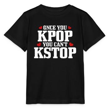 K-Pop-Fan Geschenk Koreanische Popmusik - Stanley/Stella Kinder T-Shirt MINI CREATOR  - Schwarz - Vorne - Mikhail (115cm)
